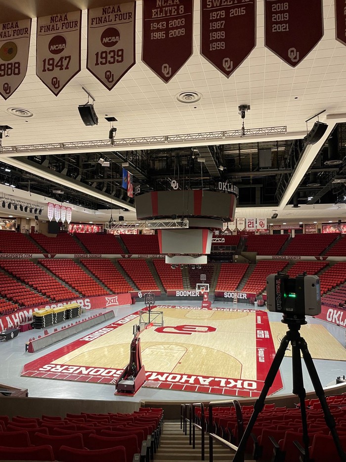 The Lloyd Noble Center was planning to improve the aging facility. The Lloyd Noble Center was planning to improve the aging facility.