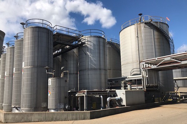 3d laser scanning asphalt terminal