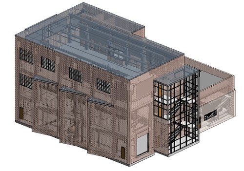 3D Laser Scanning of BIM Modeling