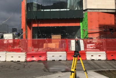 3D Scanning of a Construction Site