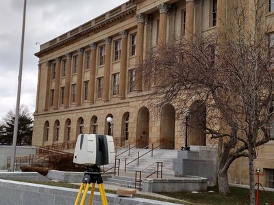 3D Laser Scanning a Federal Courthouse