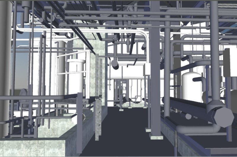 3D Laser Scanning of plant