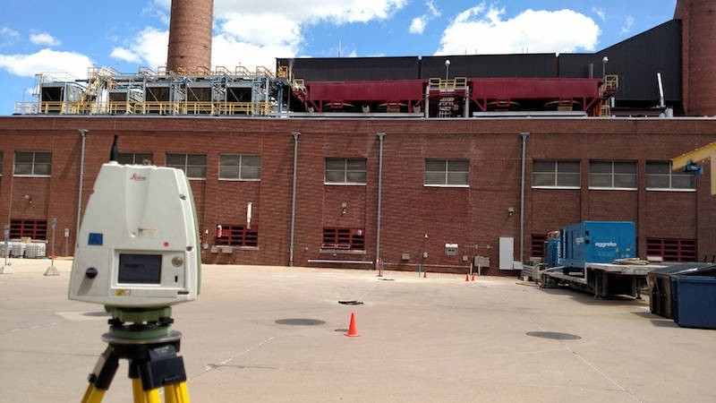 3D Laser Scanning of Building in Detroit