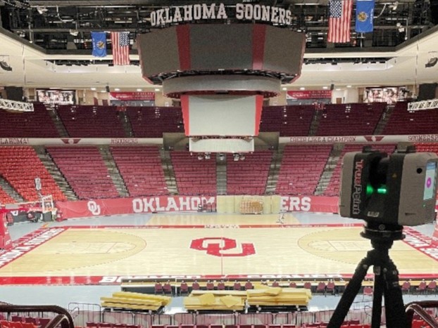 3D Laser Scanning for the Installation of an LED Video Display
