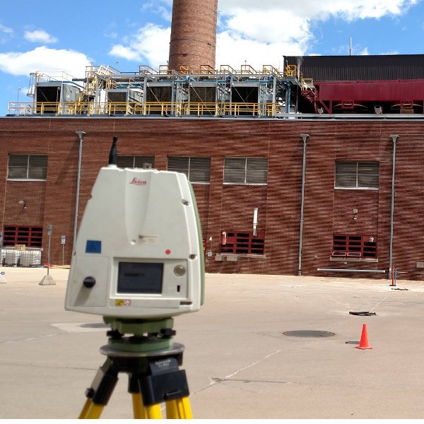 3D Laser Scanning a Power Plant