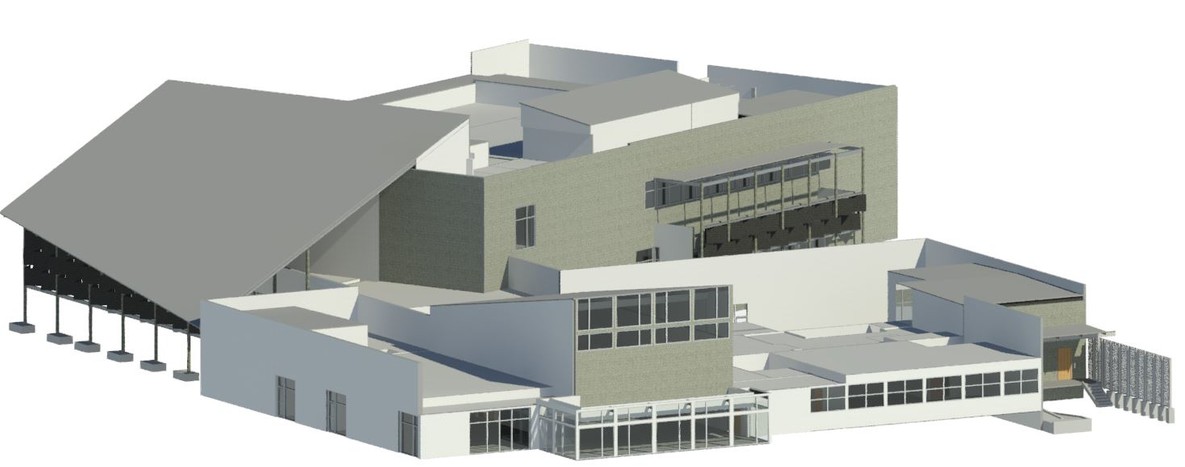 3d laser scanning college student center