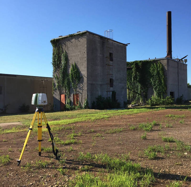 TruePoint 3D laser scanned an existing warehouse in Fort Worth, Texas. Texas warehouse 3D Laser scanning