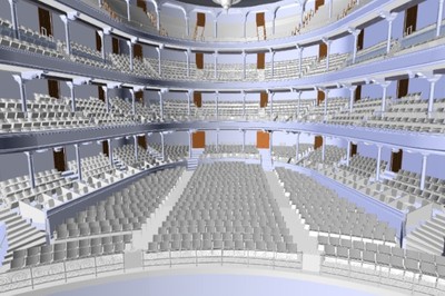 3D BIM Model of Theatre 3D BIM Model of Theatre