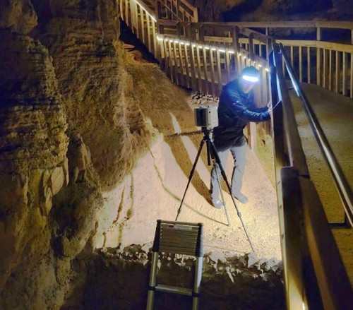 Five days after laser scanning, the point cloud was delivered to the client. TruePoint-Laser-Scan_Cave-3 v2.jpg