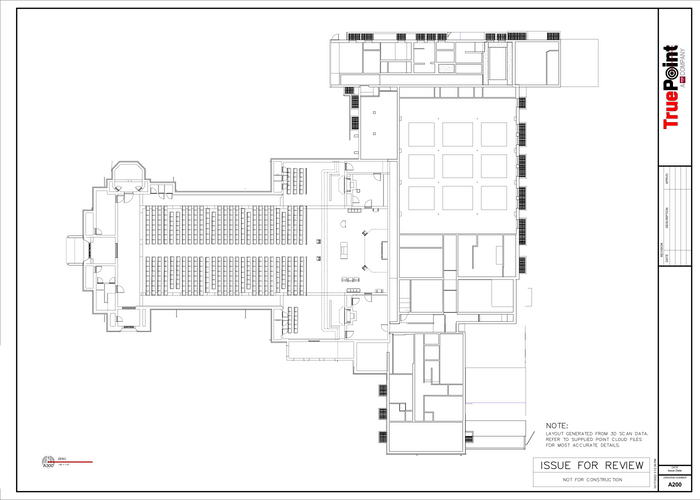 2D CAD drawings are used by architects, engineers, and drafters for design and technical documentation. basement ceiling plan of church.png