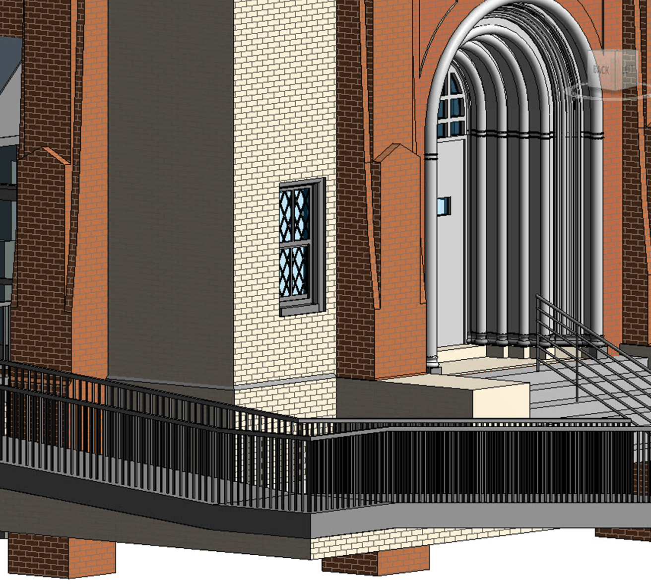Historical Preservation of University Facade