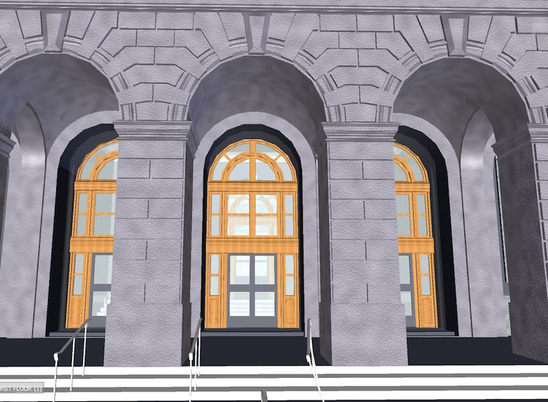 3d scanning od front doors