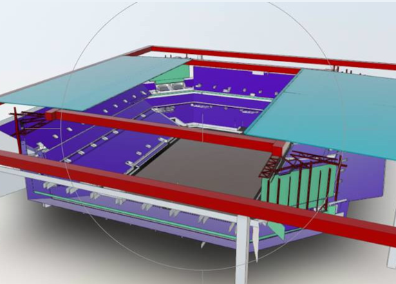 3D Laser Scanning Hard Rock Stadium For Mixed Reality Super Bowl Feature