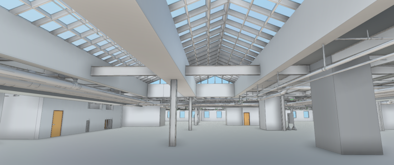 3D laser scanning lab space