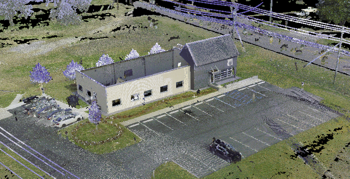 3D Scanning RTC 360 point cloud data