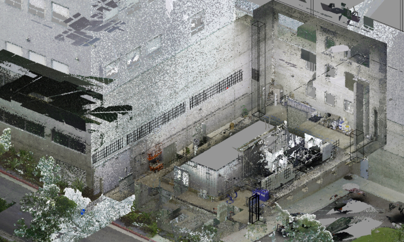 Above and Below Site Documentation for HVAC Upgrades 3D Scanning