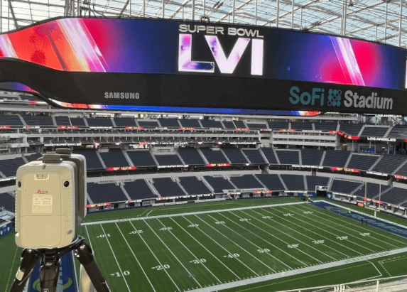 Laser Scanning SoFi Stadium