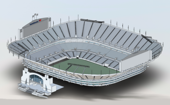 STADIUM IN AUTODESK
