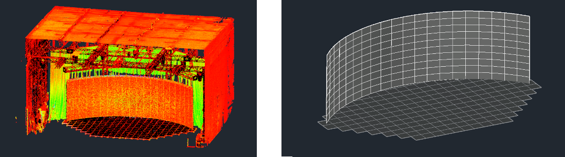 GPRS 3D laser scanned a Hollywood film studio’s stage and LED wall panel system. Studio Stage.PNG