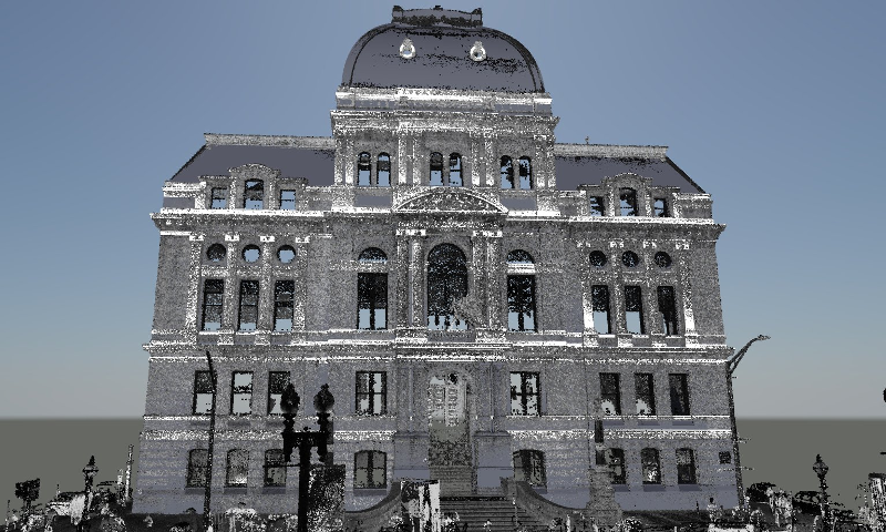 TruePoint CAD engineers used the point cloud generated from the 3D laser scan to develop a 3D mesh model.png