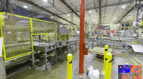 3D Scanning TruView of manufacturing facility