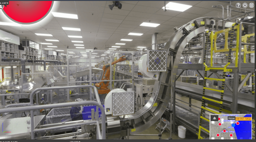 3d Scanning TruView of manufacturing facility