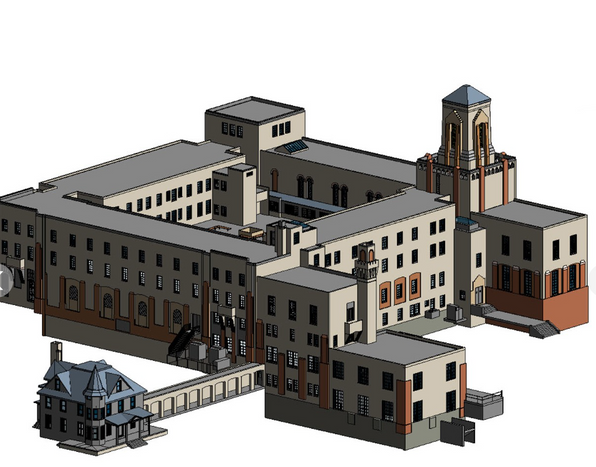 Historical Preservation of University Façade 